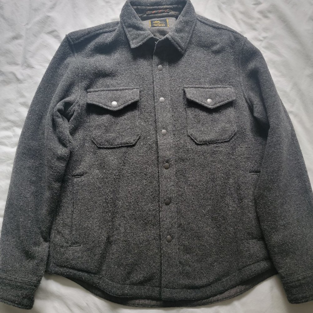 L.L.Bean X Todd Snyder Wool Shirt Jacket Charcoal Large